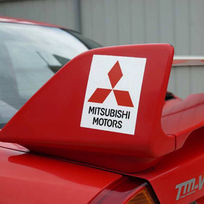适用于6代三菱EVO尾翼贴纸MITSUBISHI MOTORS尾翼车门改装贴花