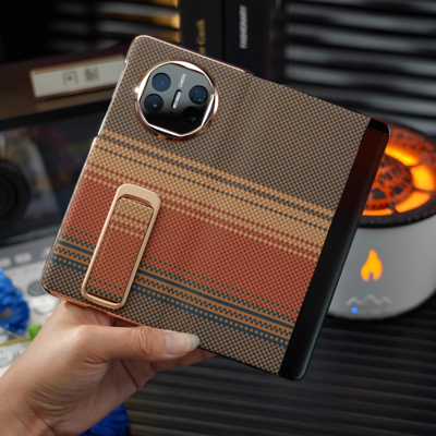 适用华为MateXTs非凡大师手机壳新款腕带支架xt三折叠屏镜头全包防摔X6典藏版双中轴保护套x5翻盖皮套mx3外壳