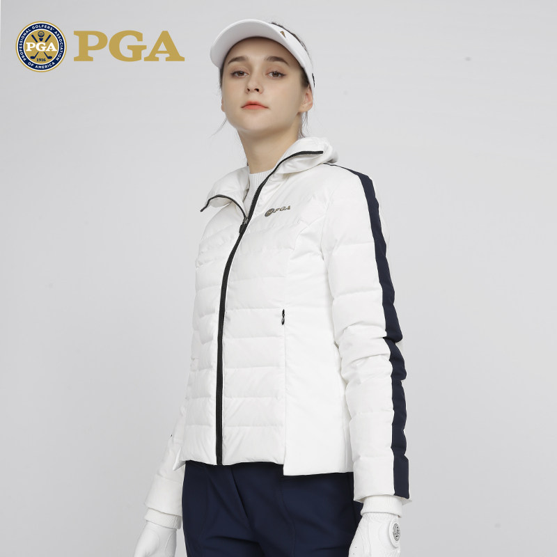 美国PGA 高尔夫服装女士秋冬羽绒服高领保暖女装外套90%白鸭绒,运动/瑜伽/健身/球迷用品,高尔夫上装,淘宝优惠券,粉丝福利购,淘宝优惠卷