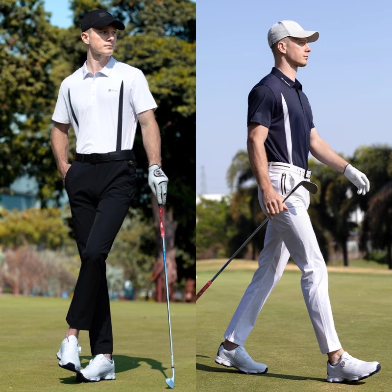 PGA高尔夫男士短袖速干抗菌透气