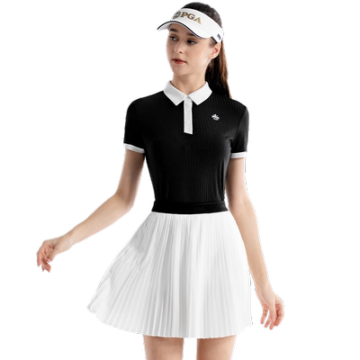 美国PGA高尔夫女装T恤裤裙套装