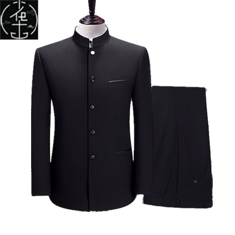 男士韩版西服套装Men’s business suits wedding Dress Suit Set