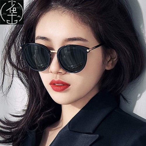 retro black round sunglasses for women men shades eyewear 20
