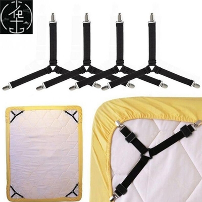 4PCS/Lot Adjustable Bed Sheet Clips Cover Grippers Holder Ma