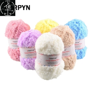 Hand Knitting Coral 50g Fluffy Velvet Soft DIY 1Pc Yarn