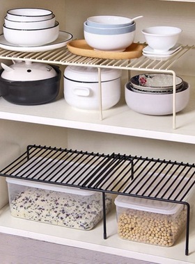 kitchen layering shelves cupboard dish shelf bathroom