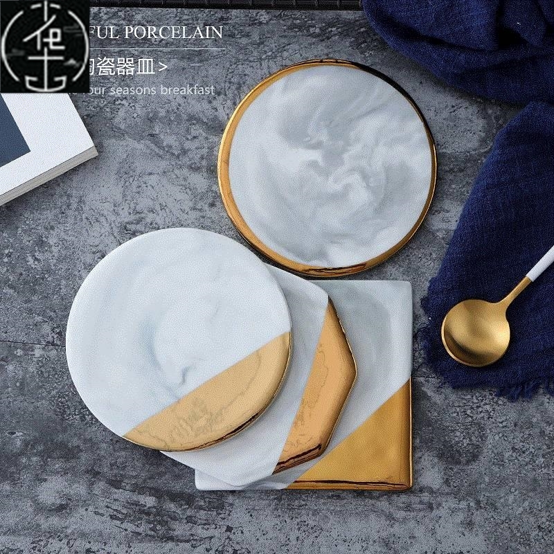 New Ins Nordic marbled ceramic coasters, Phnom Penh