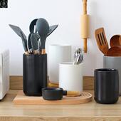 storage Ceramic bottle kitchen utensil chopstick holder