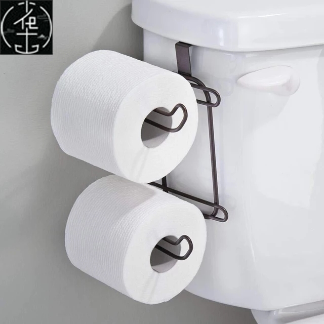 Toilet Tissue Paper Holder Shelf Bathroom kitchen Towel Roll