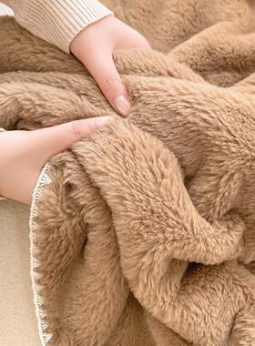 Warm Cashmere Fleece Blanket Bed Cover Blankets coverlet毛毯