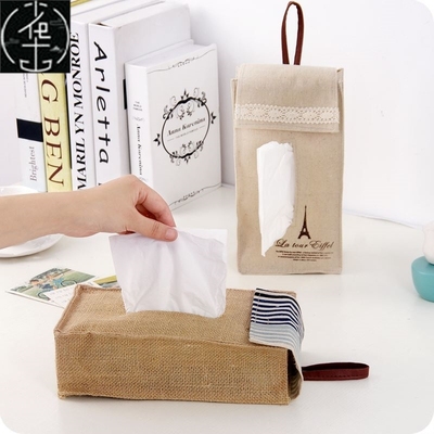napkin hook car paper tissue box cover 挂式纸巾盒挂袋车载