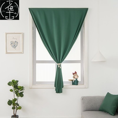 free punch curtains full blackout bedroom bay window