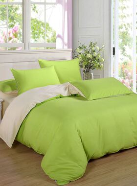 Cotton beddin bed linen set duvet cover fitted flat sheets