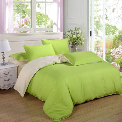 Cotton beddin bed linen set duvet cover fitted flat sheets