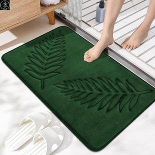 floor mat slip memory rug anti bathroom carpet Soft entrance