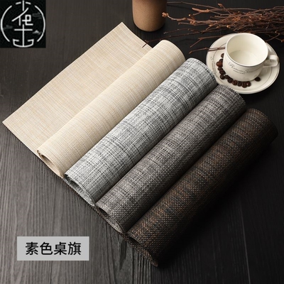 European table runner PVC table long strip of cloth insulati