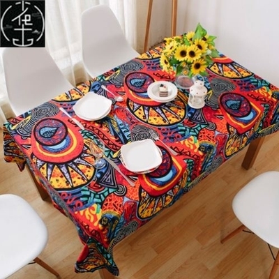 Vintage bar coffee shop linen table cloth mat tablecloth