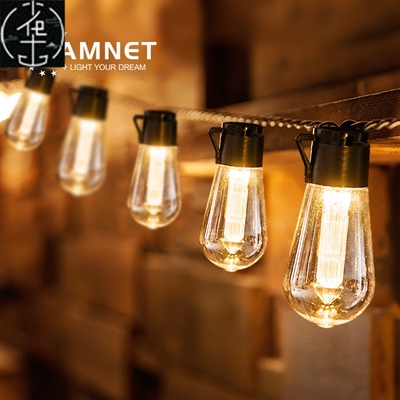 LED Solar String Lights Christmas Decoration Light Bulb IP65