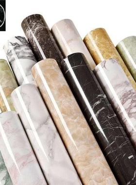 thickened waterproof marble sticker  counter top cabi