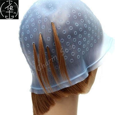 these reusable dye highlights cap hair colouring