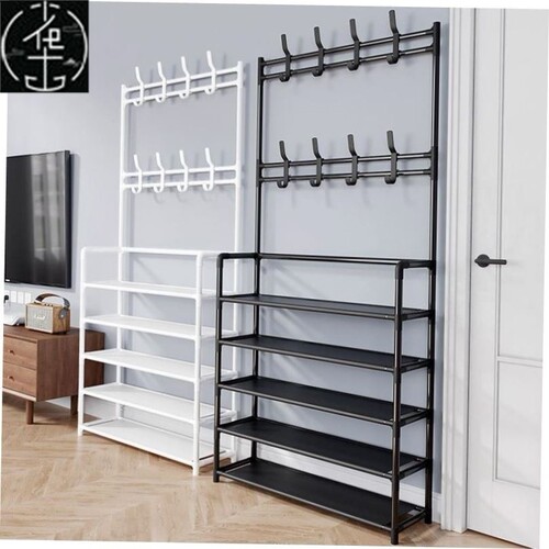 Shoe Rack Aluminum Metal Standing Shoe Rack DIY Shoes Shelf