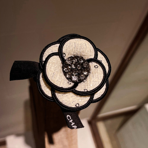一流质感香奶奶山茶花发圈