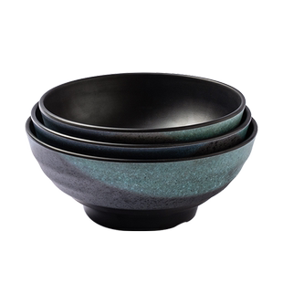 日式拉面碗面馆专用密胺面碗商用仿瓷塑料牛肉汤螺蛳粉碗麻辣烫碗