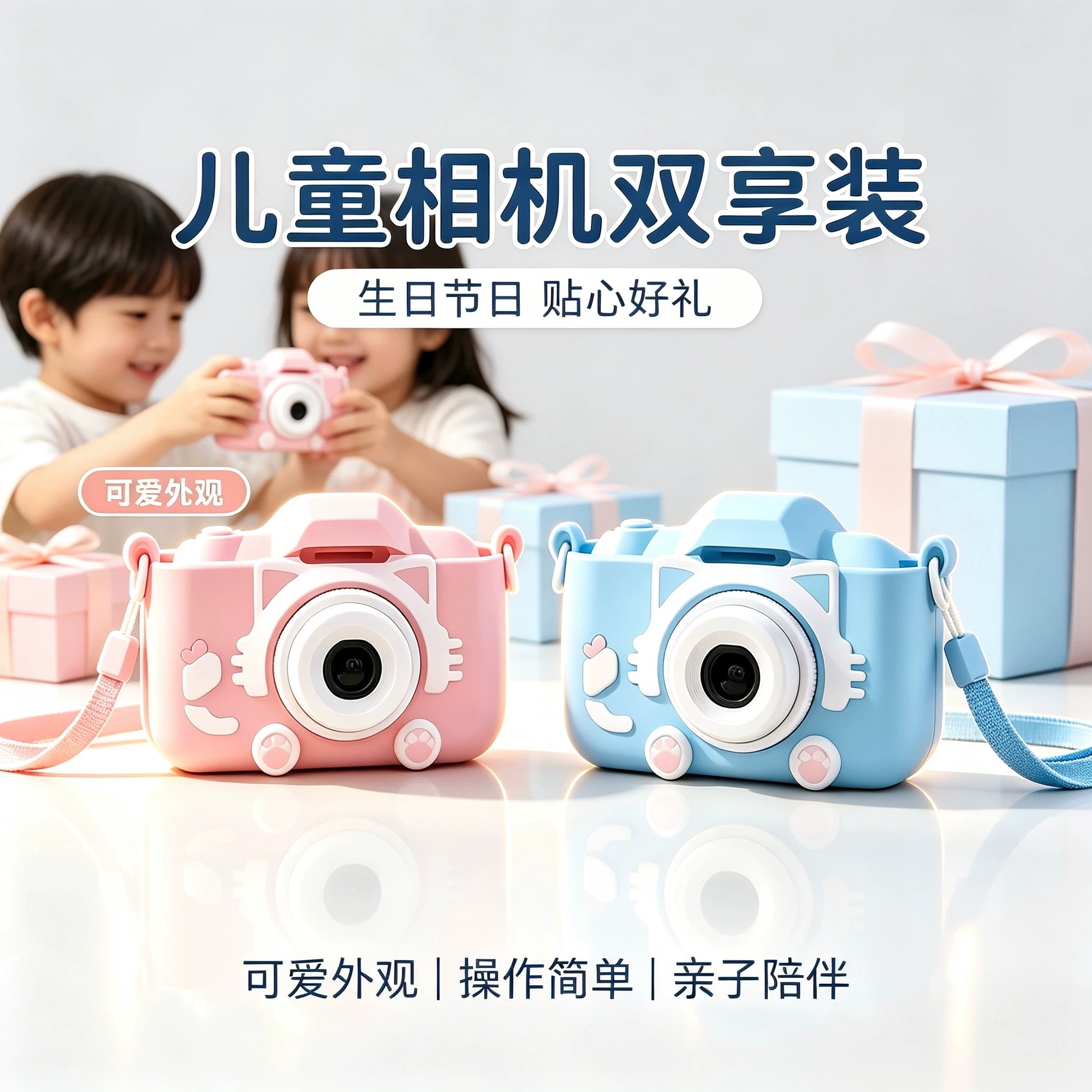 儿童可拍照迷你相机玩具