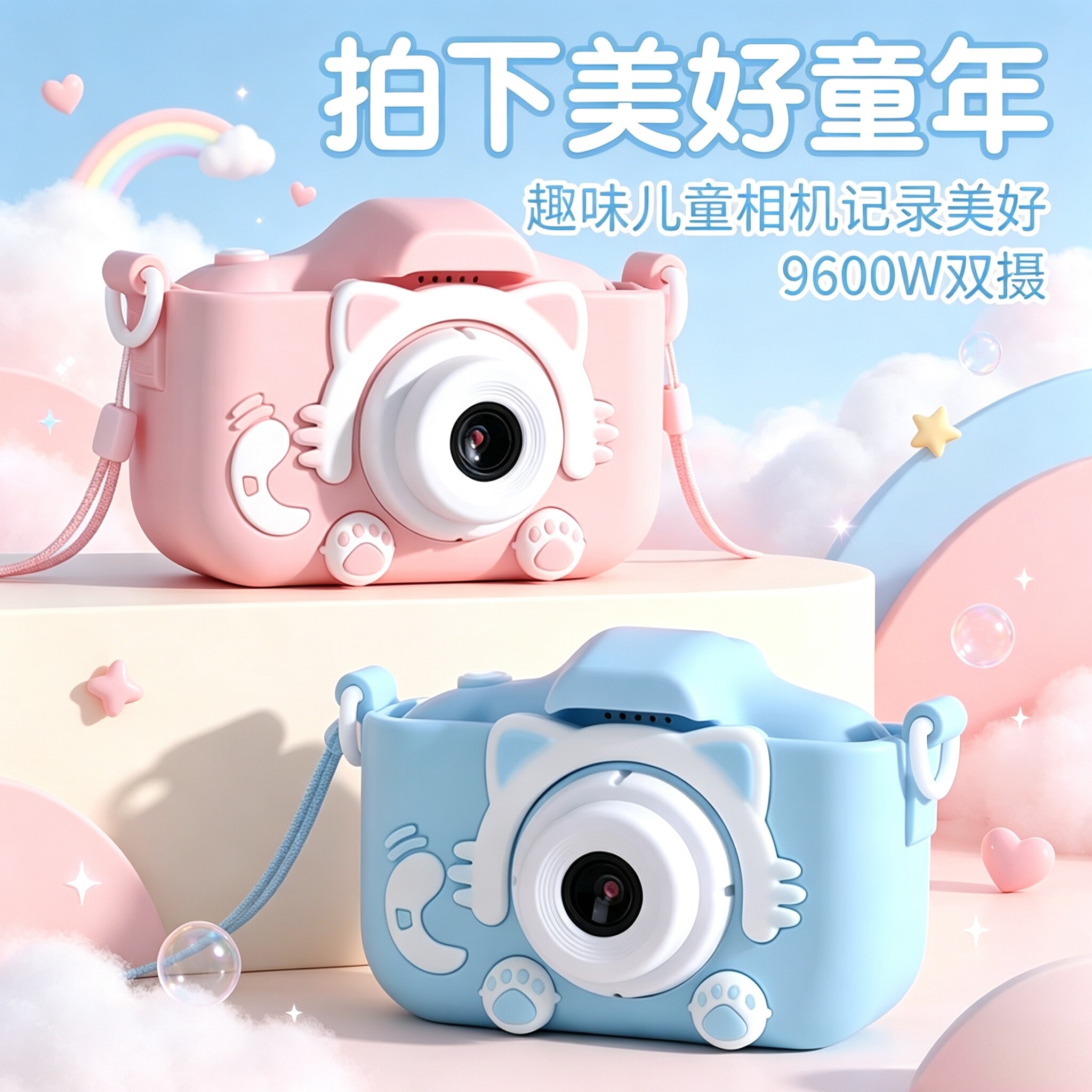 儿童可拍照迷你相机玩具