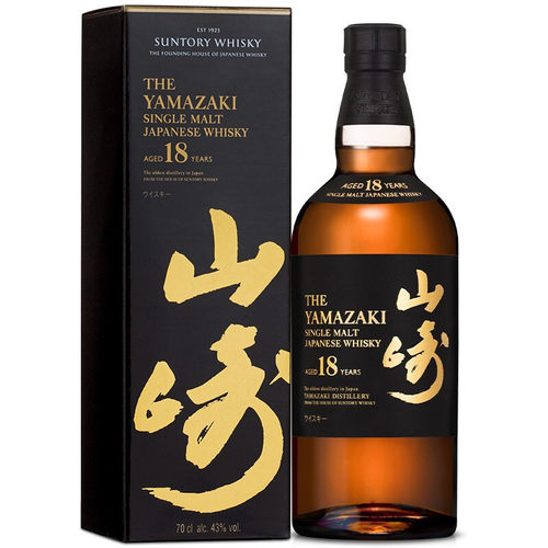サントリー 山崎 18年 箱付の通販 高級ワイン ウイスキー通販 Moment