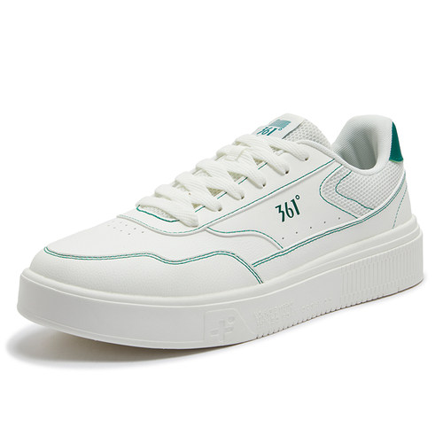 361男鞋板鞋秋冬皮面运动鞋学生滑板鞋