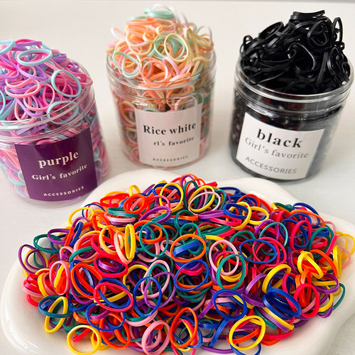 金花银叠日韩高弹力皮筋