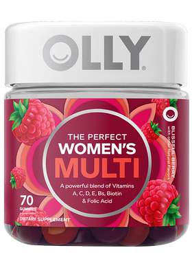 【交个朋友】OLLY成人复合维生素软糖男女多维养发护肤矿物质软糖