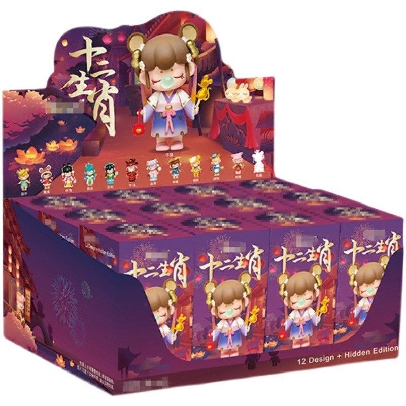 囡茜盲盒十二生肖确认款全套nancy系列礼物一套娃娃2022网红新款