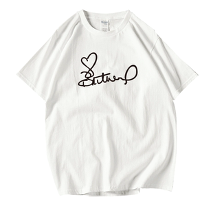 小甜甜布兰妮Britney签名周边短袖t恤棉男女情侣宽松学生粉丝应援