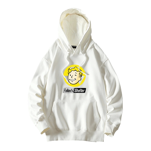 STEAM游戏周边衣服 辐射4 Fallout pipboy 连帽卫衣套头男女定制