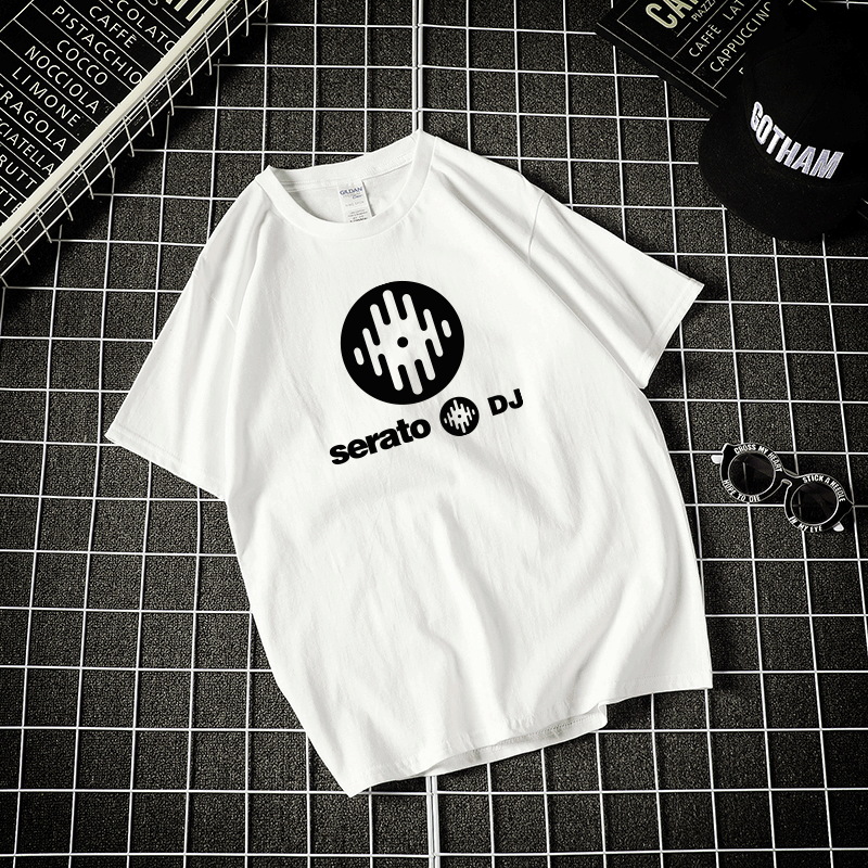 电子音乐短袖宽松大码衣服