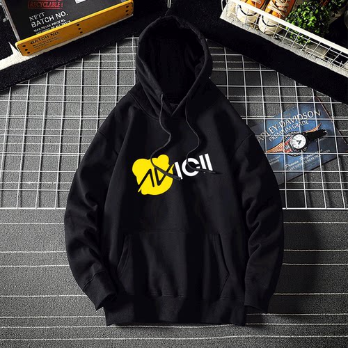 摇滚音乐夜店学生休闲连帽卫衣