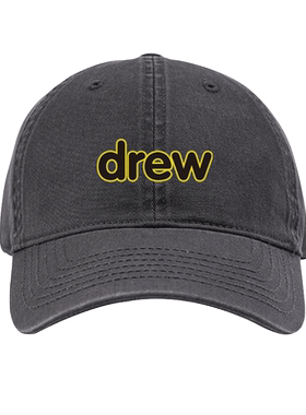 贾斯汀比伯 drew 同款帽子棒球帽男女潮鸭舌帽遮阳帽定制户外防晒