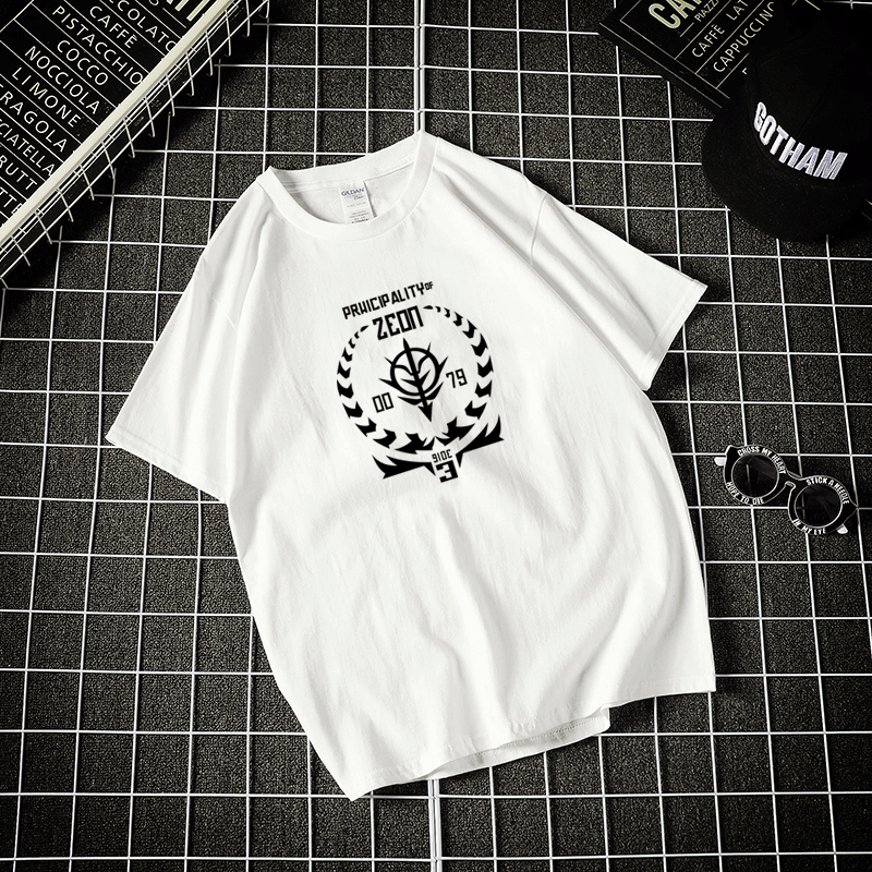 机动战士高达独角兽大码短袖T恤