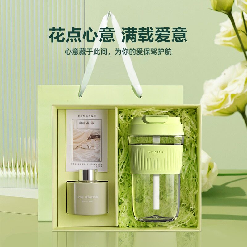 Vanow玻璃杯生日礼物礼盒高级感图片