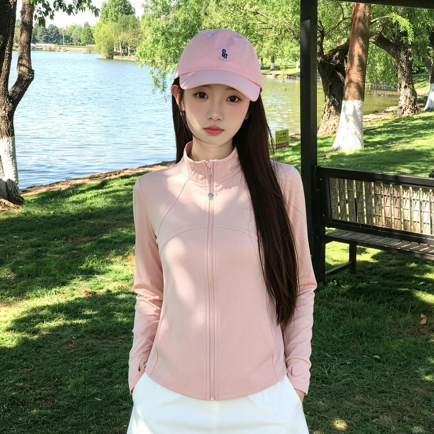 夏季女款立领显瘦透气防晒衣