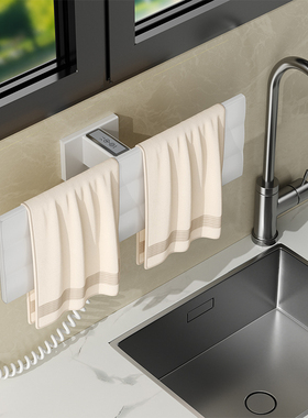 艾芬达智能电热毛巾架家用浴室卫生间厨房电加热烘干单一片式GD55