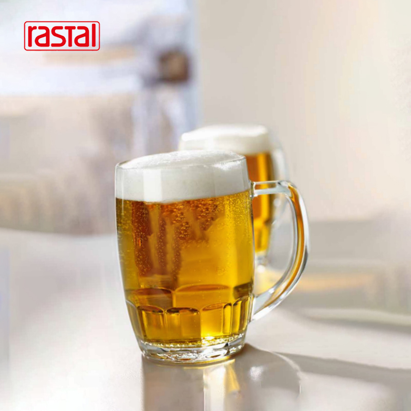 德国Rastal精酿啤酒杯扎啤杯鼓型