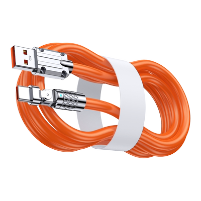 适用于安卓2m直头旋转快充