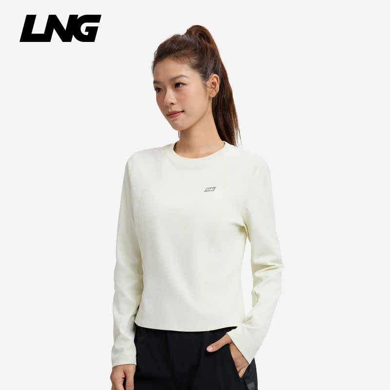LNG25秋冬新品女款户外吸湿速干吸光发热运动休闲长袖T恤