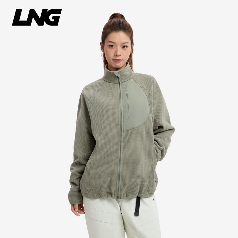 保温抓绒夹克LNG立领25秋