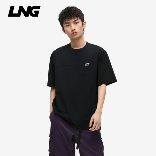 LNG短袖印花防晒接触凉感T恤