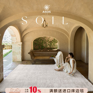 进口欧美复古高级简约客厅地毯 ASOS原装 全球颠覆性工艺新品