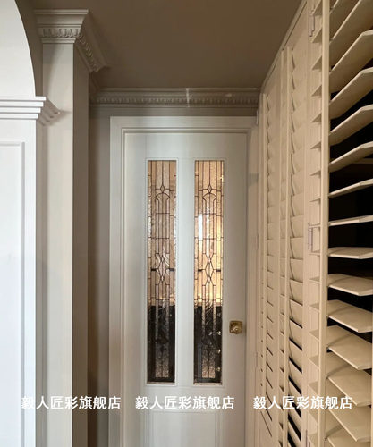 欧式艺术玻璃镶嵌蒂凡尼门